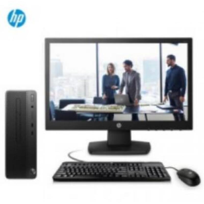 惠普(HP）282 PRO G4 MT (i3-8100/8G/1T/集显/无光驱) 台式计算机（19.5英寸显示器)*