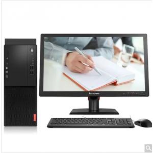 联想(Lenovo）启天M415-B117 (i3-7100/4G/1T+128G/集显/DVDRW/19.5) 台式计算机^^