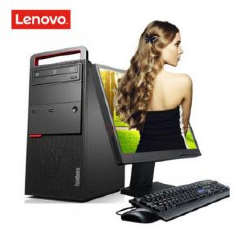 联想(Lenovo) ThinkCentre M4600t-N020 （G4400/4G/500G/DVD）台式计算机（配19.5寸显示器）*