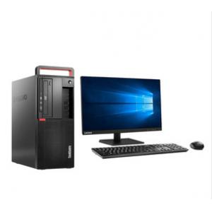 联想ThinkCentre M720t-D234 台式计算机（i5-9500/8GB/256G +1TB /DVDRW）19.5寸显示器