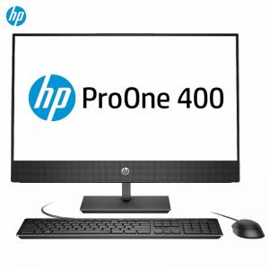 惠普(HP） ProOne 400 G5 AIO (i3-9100T/4G/1T/集显/DVD刻录）台式一体机电脑（20英寸显示器)