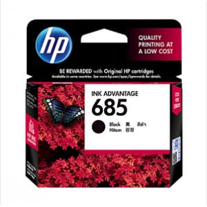 惠普（HP）685系列 墨盒（适用 HP 3525/4615 4625 3525 6525）CZ121AA 黑色