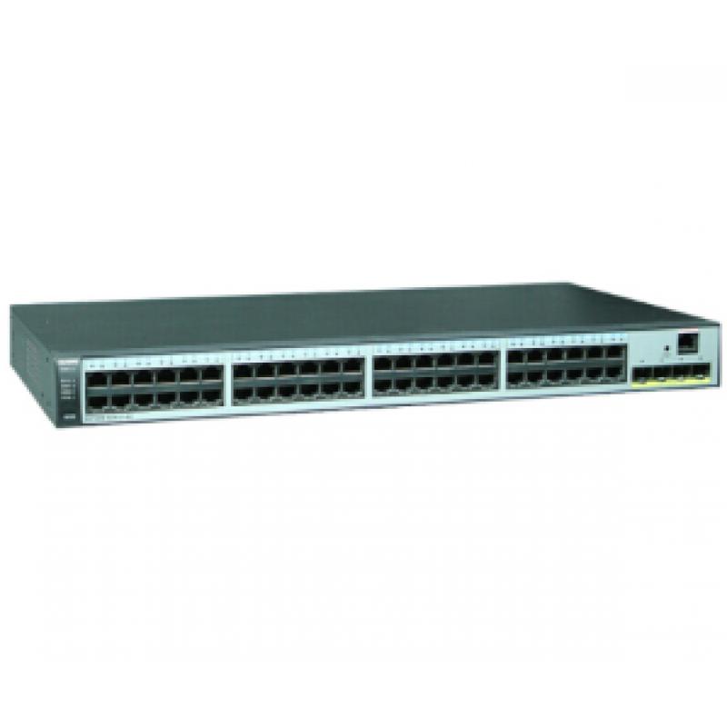 华为HUAWEI  48个10/100/1000Base-T以太网端口,4个千兆SFP,PoE+,370W POE交流供电 S1720-52GWR-PWR-4P 交换设备