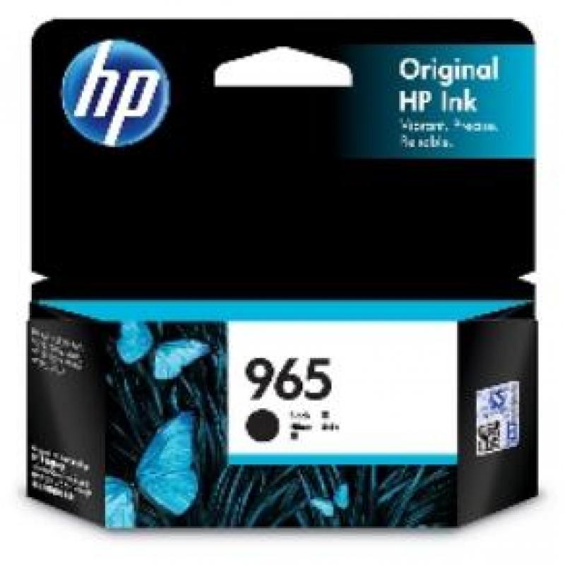 惠普 HP 3JA80AA 965 黑色墨盒(适用于HP OfficeJet Pro 9010/9019/9020)