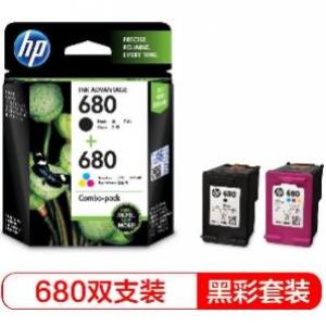 惠普（HP）X4E78AA 680黑彩墨盒套装 (适用于HP DeskJet 2138/3638/3636/3838/4678/4538/3777/3778/5078)