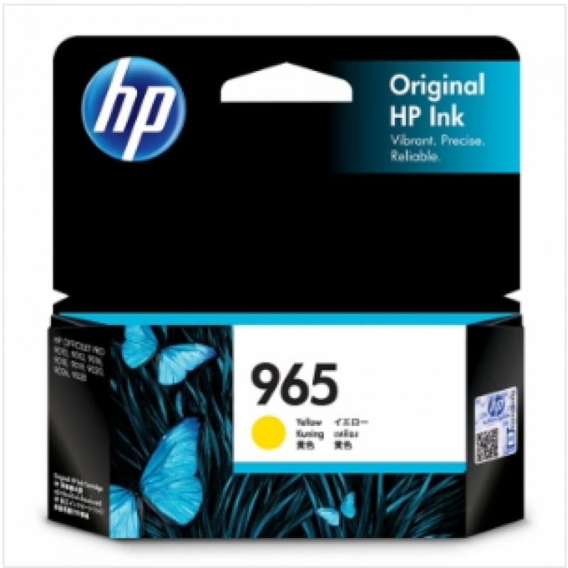 惠普 （HP） 3JA79AA 965 黄色 墨盒(适用于HP OfficeJet Pro 9010/9019/9020)