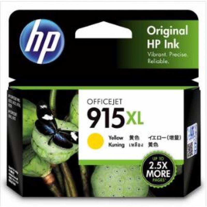 惠普(HP ) 3YM21AA 915XL 黄色 墨盒(适用于HP OfficeJet Pro 8020)