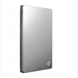 希捷/Seagate Backup Plus睿品 1TB 2.5英寸移动硬盘 金属皓月银（STDR1000301）