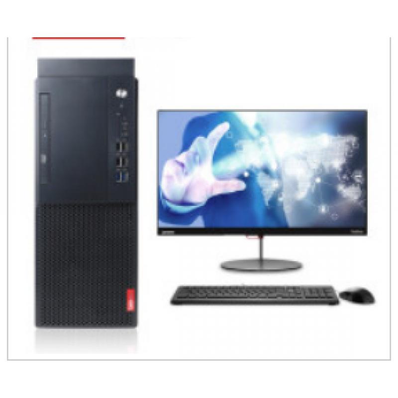 联想(Lenovo）启天M420（i3-8100/8GB/1TB/无光驱/23英寸) 台式计算机